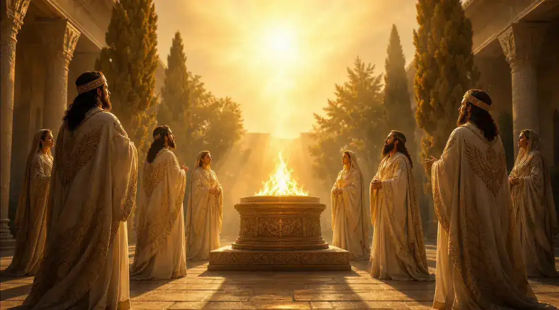 Ahura Mazda y la relación con los seres angélicos
