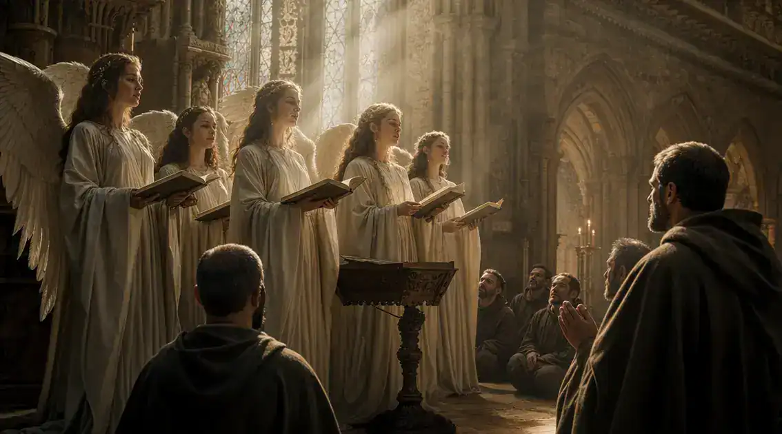 Ángeles en la música sacra: del canto gregoriano al oratorio barroco