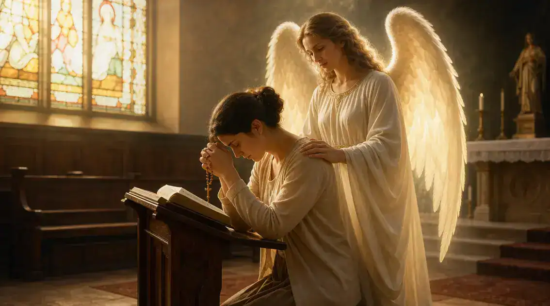 Cómo dirigir una oración respetuosa al ángel de la guarda