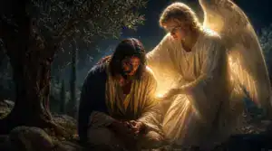 El ángel que fortaleció a Jesús en Getsemaní en la hora más oscura