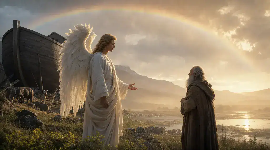 El arco iris como señal angelical: lo que la Biblia y la tradición enseñan