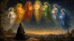 Las Virtudes y la tradición de las inteligencias planetarias en la teología medieval