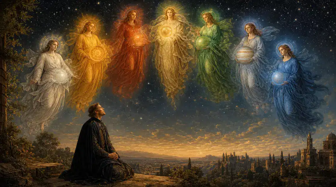 Las Virtudes y la tradición de las inteligencias planetarias en la teología medieval