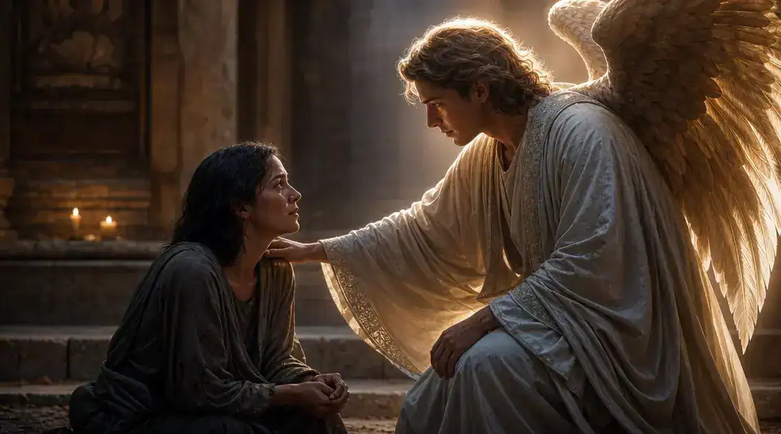 Mensaje angelical para quien está débil y necesita valentía