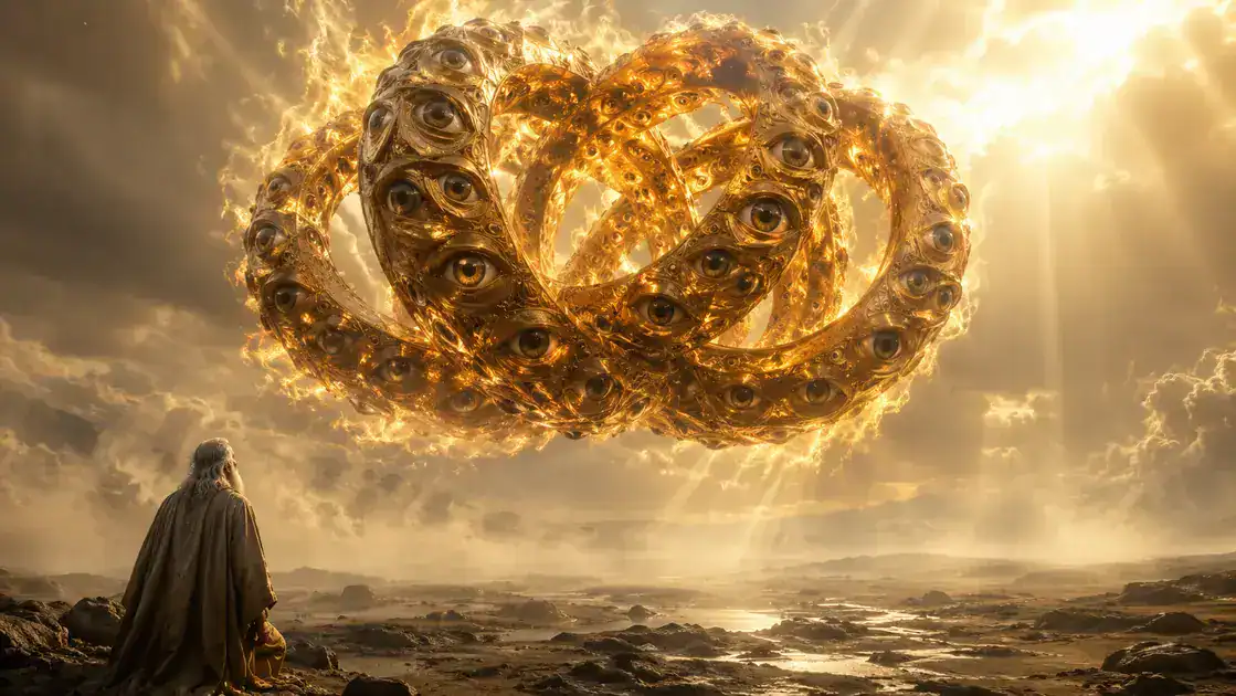 Ofanim: las misteriosas ruedas de fuego llenas de ojos en la Biblia
