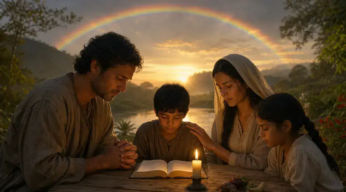 Oraciones y prácticas devocionales inspiradas por el arco iris