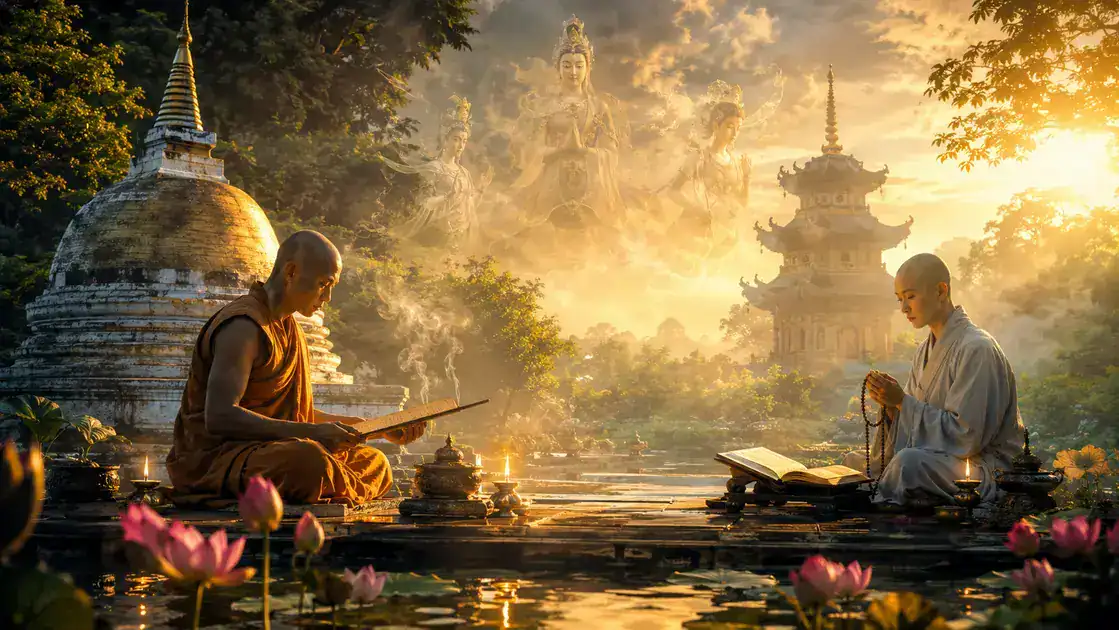 Perspectivas doctrinales: Theravāda, Mahāyāna y comentarios tradicionales