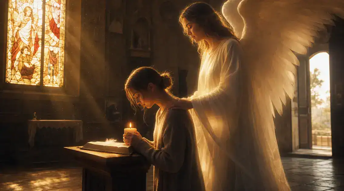 Señales bíblicas y experiencias devocionales que indican protección angelical